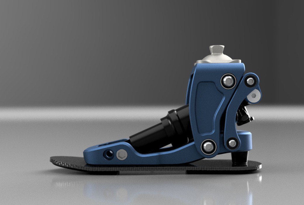 Adventure foot render side